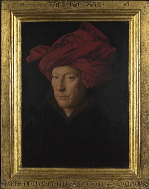 Van Eyck, Homme au turban rouge