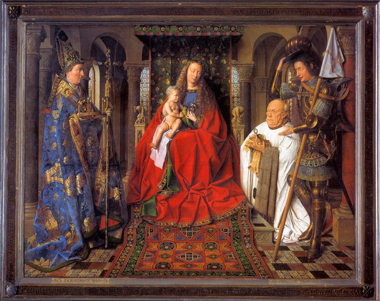 Van Eyck, Vierge du chanoine van der Paele