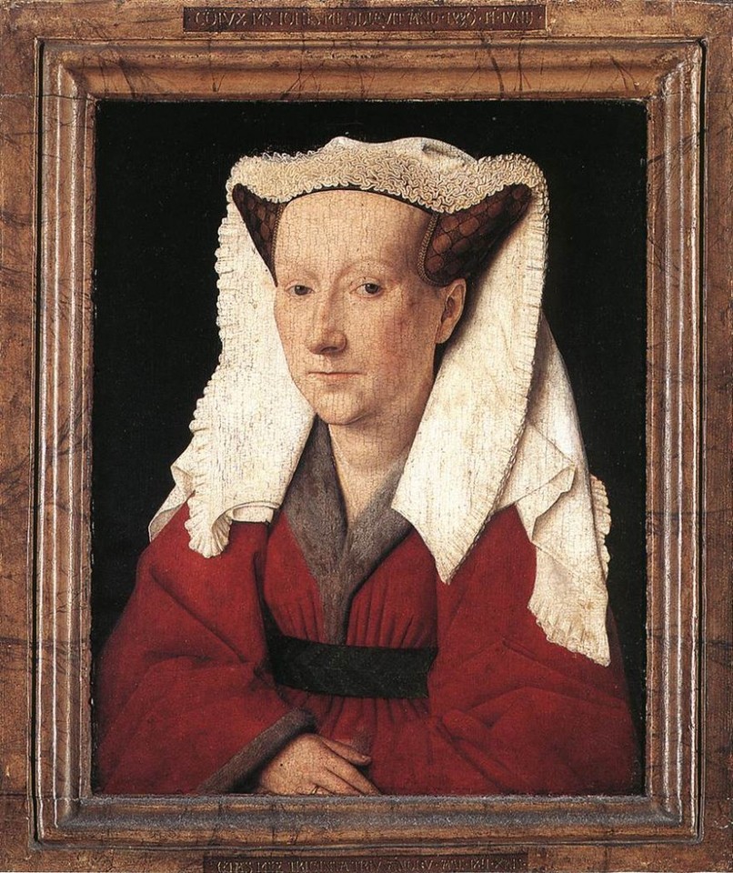 Van Eyck, Portrait de Marguerite van Eyck