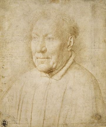 Van Eyck, Dessin cardinal Albergati