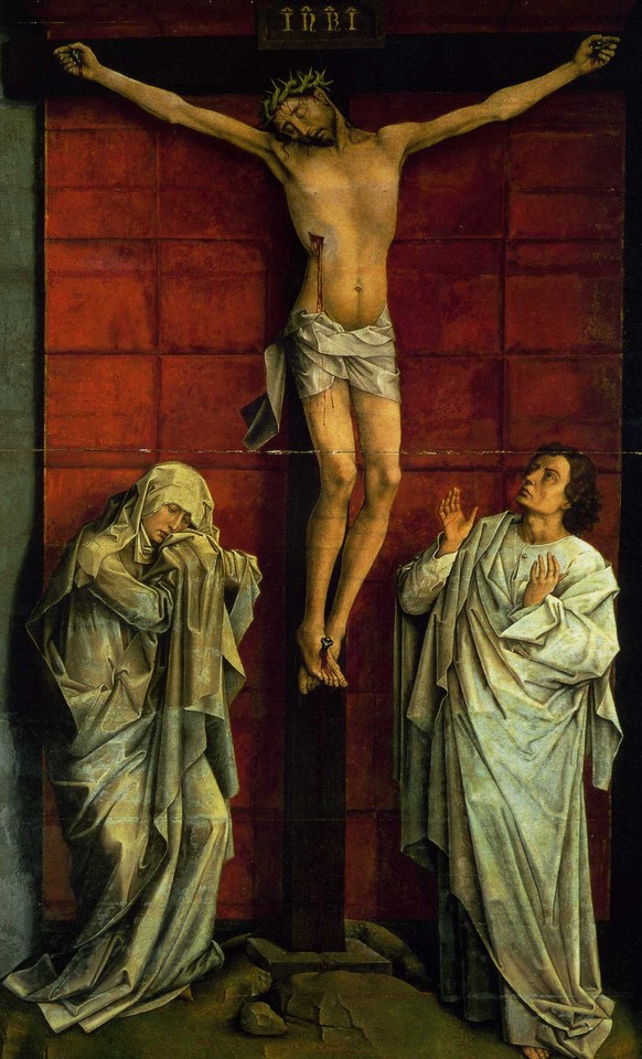 Weyden Crucifixion Escurial