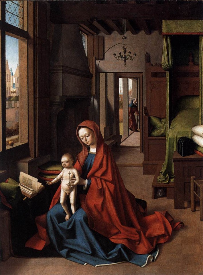 Petrus Christus Vierge Atkins Museum
